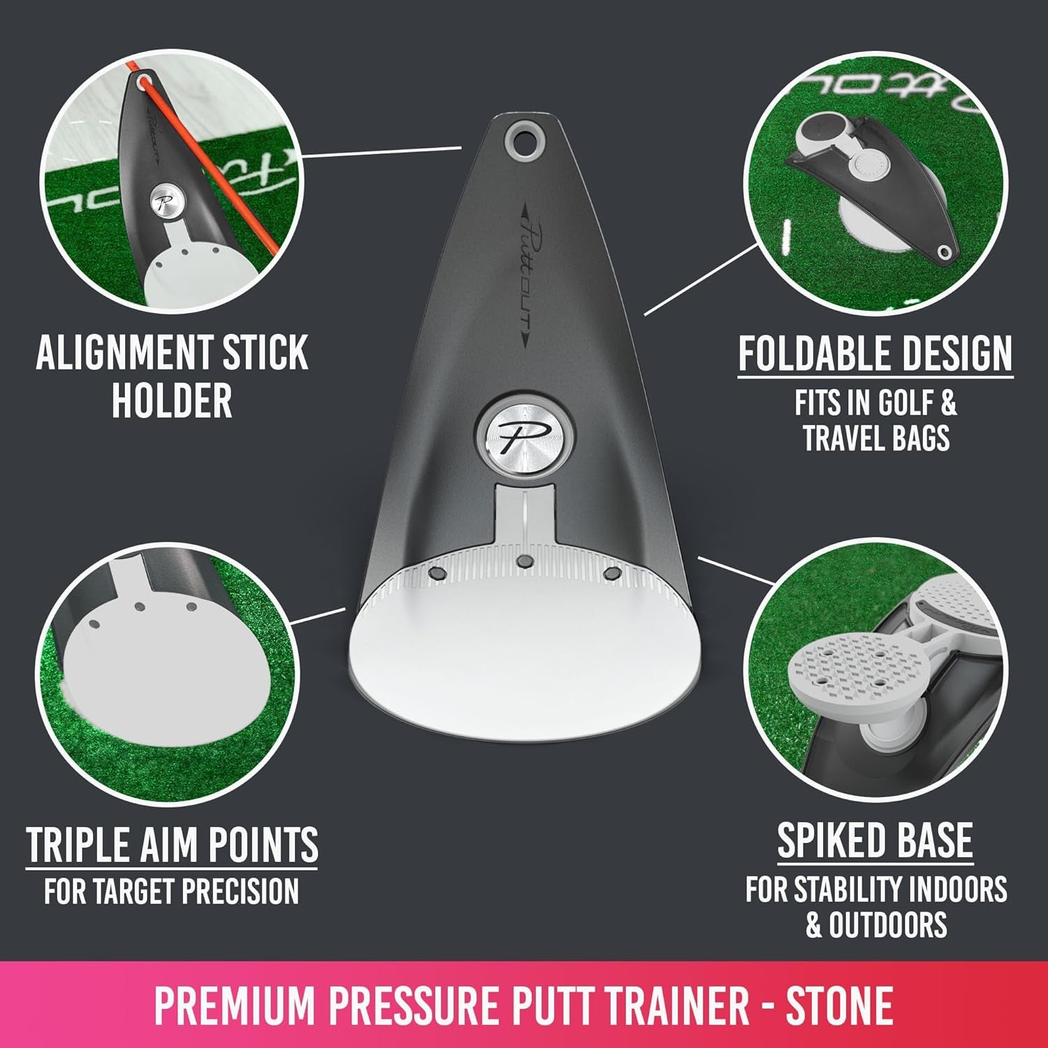 Premium Pressure Putt Trainer - Perfect Your Golf Putting