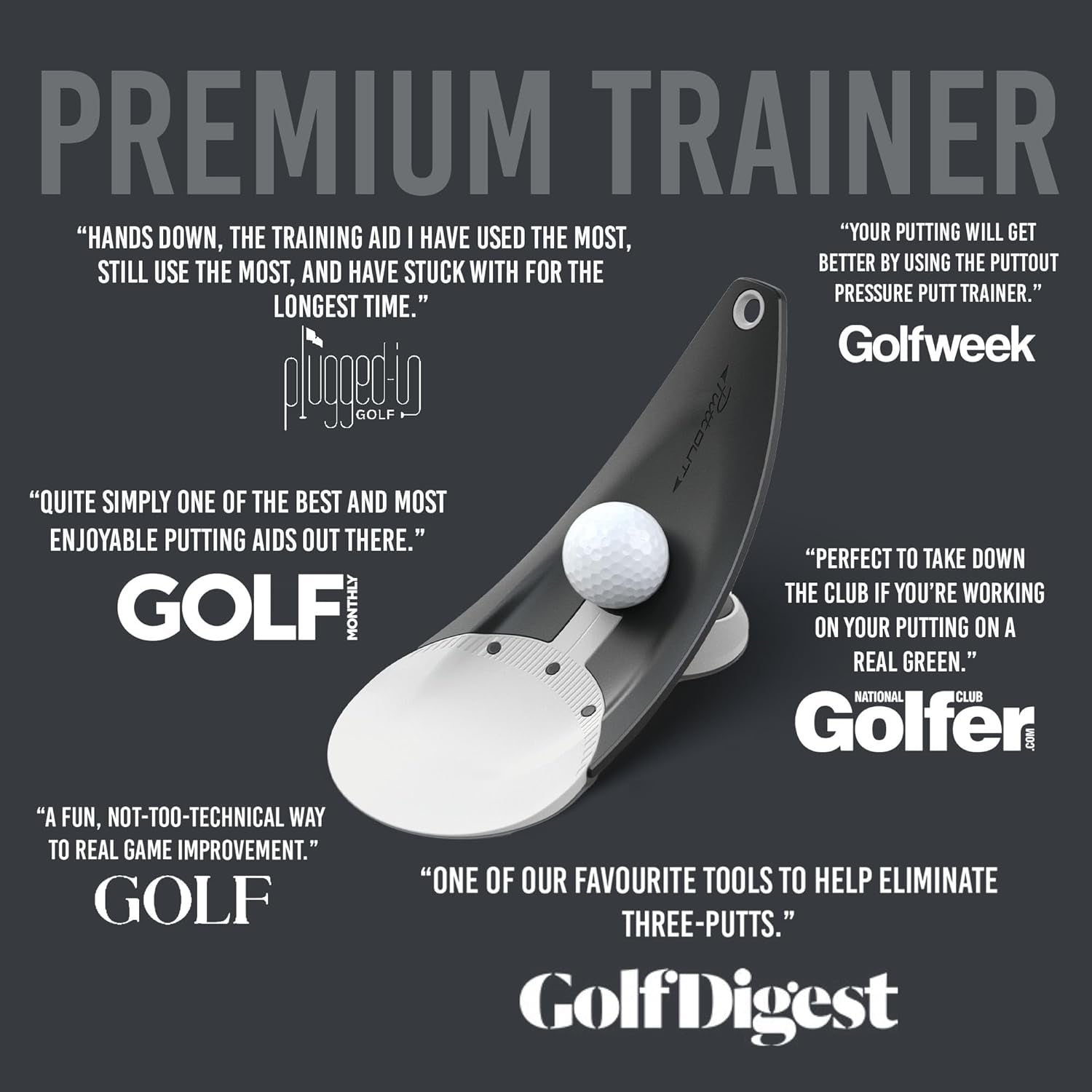 Premium Pressure Putt Trainer - Perfect Your Golf Putting