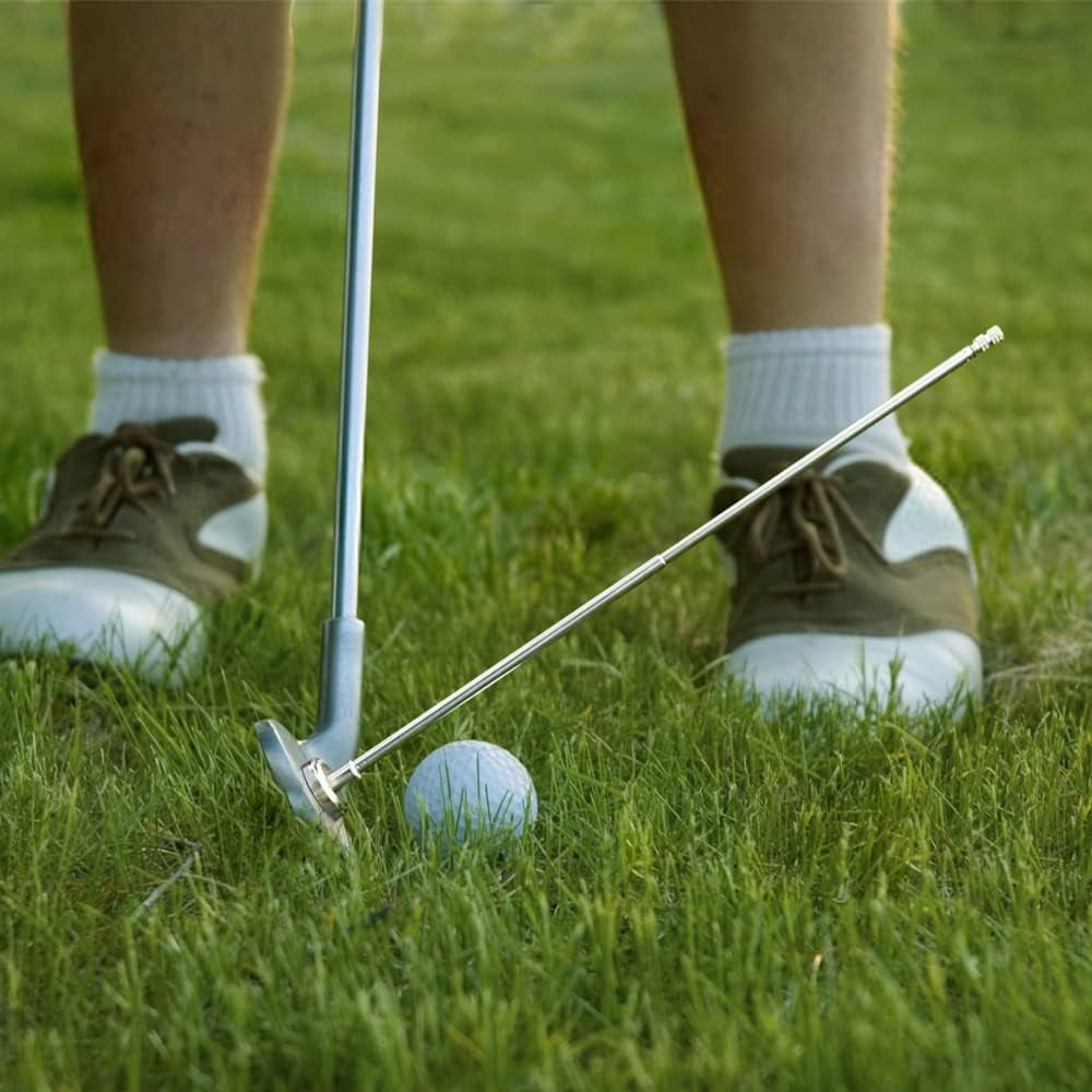 Golf Alignment Rods, Golf Swing Trainer Aid Golf Club Alignment Stick Corrector Help Visualize and Align Your Golf Shot Golf Alignment Aids